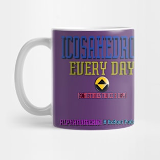 Icosahedron Every Day Mug